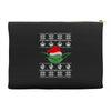 yoda ugly christmas sweater Accessory Pouches
