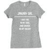 January Girl Ladies Fitted T-Shirt