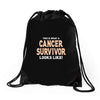 This Is What a Cancer Survivor Looks Like Drawstring Bags