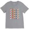 christmas animal V-Neck Tee