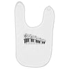 Piano Baby Bibs