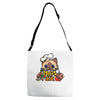 moga's famous bbq Adjustable Strap Totes