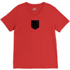 Free Birds Pocket V-Neck Tee