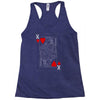 king of hearts playing card Racerback Tank