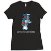 just a little light reading Ladies Fitted T-Shirt