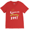 queens are born in 1997 V-Neck Tee