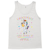 Unicorns are born in April Tank Top