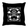 grumpy beast gorilla Throw Pillow