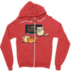 not paying attention Zipper Hoodie