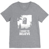 i want to believe V-Neck Tee