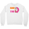 She Wants The D - Dunkin Donuts Crewneck Sweatshirt