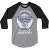 I Own It Forever The Title Police Officer 3/4 Sleeve Shirt