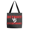 Detroit vs Everbody Tote Bags