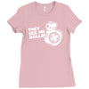 they see me rollin they hatin Ladies Fitted T-Shirt