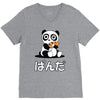 panda surprise V-Neck Tee