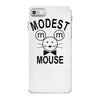 modest mouse rock band black hooded sweatshirt sz s m l xl iPhone 7 Case