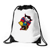 oke in the box Drawstring Bags