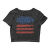 us flag Crop Top