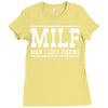 milf Ladies Fitted T-Shirt