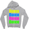 dance dance Zipper Hoodie