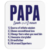 Papa Noun Definition Mousepad