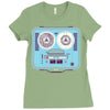 reel to reel Ladies Fitted T-Shirt