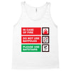 bat safety Tank Top
