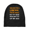 liberal for halloween Baby Beanies