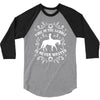 time in the saddle is never wasted 3/4 Sleeve Shirt