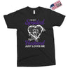 i'm not spoiled my husband just loves me Exclusive T-shirt