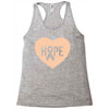 Hope With Heart Racerback Tank