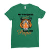 My Favorite People Call Me Papa Ladies Fitted T-Shirt