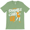 shamble to the cure zombie 5k T-Shirt