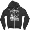 roller derby   zombie Zipper Hoodie