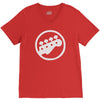 bass guitar rockband V-Neck Tee
