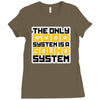 the only good Ladies Fitted T-Shirt