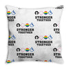 Stronger Together Throw Pillow