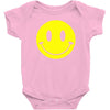smiley face mens Baby Onesie