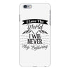 i love the world i will never stop exploring iPhone 6 Plus/6s Plus Case