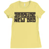 proud new dad Ladies Fitted T-Shirt