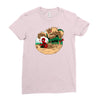 an amazing sand castle Ladies Fitted T-Shirt