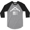 chicago chiraq murder town capital 3/4 Sleeve Shirt