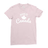 made in canada Ladies Fitted T-Shirt