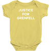 Justice For Grenfell Baby Onesie