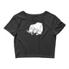 sancho und pancho kult fun fr&ouml;sche frog oldschool Crop Top