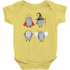 halloween hedgehogs Baby Bodysuit