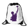 Rock Balboa Drawstring Bags