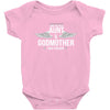 i have two titles aunt and godmother Baby Bodysuit