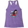 ash vs zombies Racerback Tank