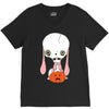 skull bunny V-Neck Tee